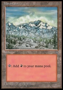 MTG magic cards 1x Mountain (version c) Ice Age NM-Mint, English - Picture 1 of 1