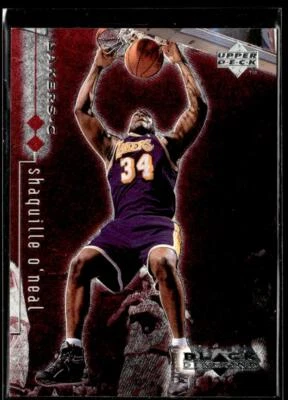 1998-99 Upper Deck Black Diamond #45 Shaquille O'Neal Double Diamond #/3000 HS - Image 1 of 2