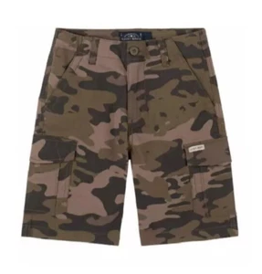 Lucky Brand Kids Camo Cargo Shorts w/ Adjustable Waistband - Size M (10/12) - Picture 1 of 8