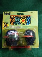 Atlanta Braves MLB Riddell Sports Pocket Pro Twin Pack 1996