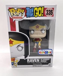 Funko POP Teen Titans Go Raven as Wonder Woman 335 Toys R Us Exclusive - Picture 1 of 11
