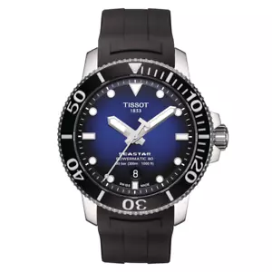 Orologio Uomo Tissot Seastar 1000 Powermatic 80 T120.407.17.041.00 Nuovo - Foto 1 di 5