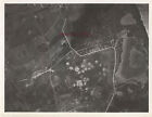  Aérodrome de Montpellier bombardé Photo prise juin 1945 Vintage argentique