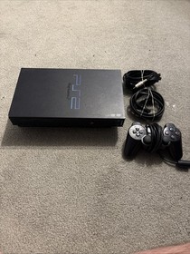 Sony PlayStation 2 Video Game Console - Black Tested