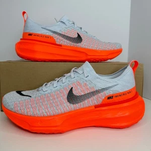 Nike ZoomX Invincible Run FK 3 Pure Platinum/Grey Size 8.5 Men Running Shoes - Picture 1 of 8