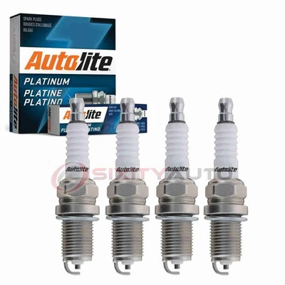 4 bujías Autolite Platinum para Saab 9000 1987-1998 2,0 L 2,3 L L4 derecha Foto 1 de 4