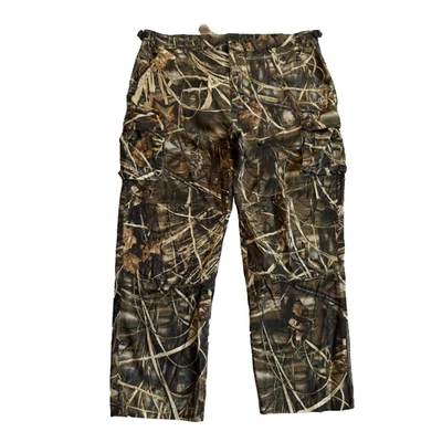 Game Winner Camo Tactical Pants Mens XL 42" x 30.5" Advantage Max 4 Cargo Pocket - Image 1 of 4