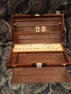 Vintage 1980 The Original Rummikub 106 Tiles Rummy Tile Game Missing Board legs - Picture 1 of 10