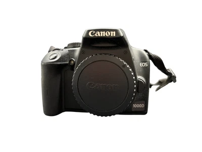 Canon EOS 1000D 10,1MP DSLR-Kamera - Schwarz (Nur Gehäuse) Händler - Bild 1 von 4