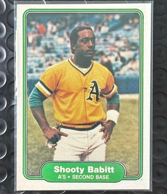 1982 Fleer #86 Shooty Babitt Excellent - Image 1 of 2