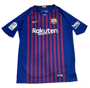 FC Barcelona Jersey Nike Rakuten Dri-Fit FCB LaLiga Kid’s Youth Size XL - Picture 1 of 6