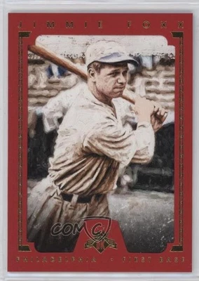 2016 Panini Diamond Kings Red Framed /99 Jimmie Foxx #8 HOF - Image 1 of 2