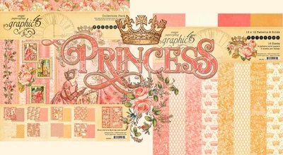 GRÁFICO 45 PRINCESA COLECCIÓN COMPLETA ~ PRECIOSAS CORONAS ROSAS ORO Foto 1 de 4