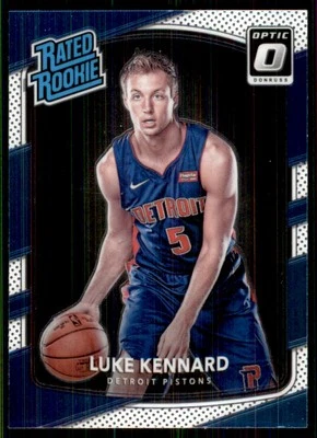 2017-18 Donruss Optic #189 Luke Kennard RC Rookie Detroit Pistons - Image 1 of 2