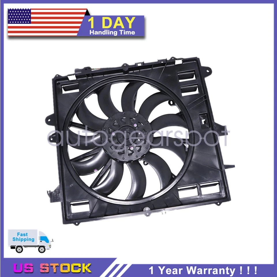 New Cooling Fans Assembly Fits For 2021-2024 Chevy Coupe Chevrolet Camaro - Image 1 of 4