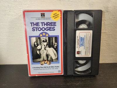 The Three Stooges - A Ducking They Will Go VHS Movie  - Image 1 of 2
