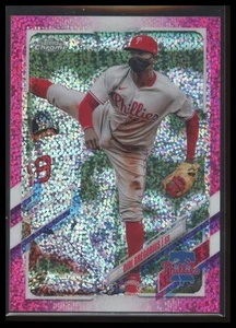 Topps 2021 cromo moteado rosa refractor #181 Didi Gregorius - Imagen 1 de 1