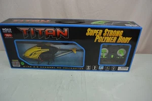 RC Helicopter Remote World Tech Toys TITAN Gyro 3.5 Channel NIB New in Box - Picture 1 of 4