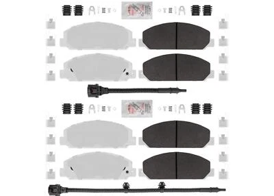 195 Hino Front & Rear HD Disc Brake Pads For Hino 195 2012-2020  195 wear sensor - Image 1 of 4