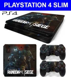 Sticker Skin for PS4 SLIM Wrap Vinyl + Controller - Picture 1 of 2