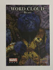 2020 Upper Deck Marvel Ages Word Cloud Beast X-Men 1:32 Insert Foil Card #WC-6!