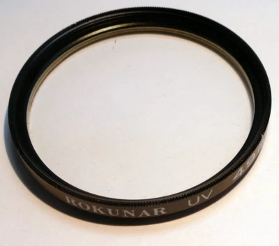 Rokunar 49mm Lens Filter UV protection threaded screw in type - Image 1 of 4