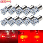 10Pcs 6V Bright RED 1156 BA15S P21W LED Indicator Light Turn Side Bulb 5050 9SMD