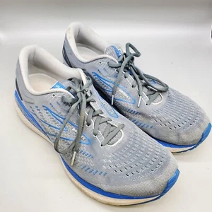 Brooks Glycerin GTS 19 Men's 14 2E Wide Running Shoes Gray Blue 1103572E095 - Picture 1 of 7