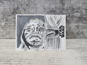 Topps Star Wars Sketch Card 1/1  B.Scotchmer 2017 - Bild 1 von 2