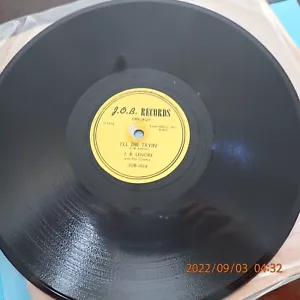 E+ 78 Lenore J.B. Lenoir J.O.B. 1016 I'll Die Tryin' / I Want My Baby - Picture 1 of 2