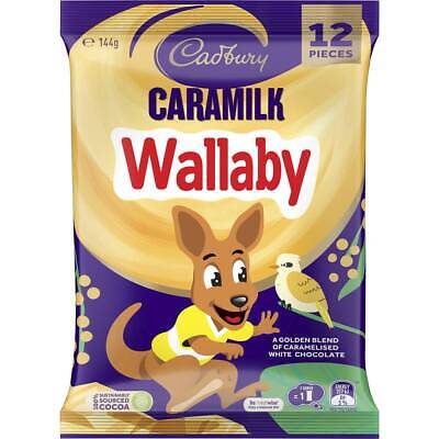 Cadbury Caramilk Chocolate Wallaby Kangaroo Sharepack 12 Pack (Non-Recalled) • 10.08€