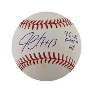 Jim Leyritz New York Yankees Autographed Signed Inscribed OML Baseball MLB Auth