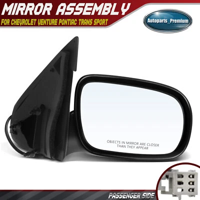 Espejo retrovisor derecho plegable manual para Chevrolet Venture Pontiac Trans Sport Foto 1 de 4