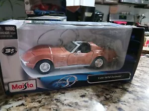 Corvette Stingray scala 1:24 1970 colore bronzo metallizzato - Foto 1 di 9