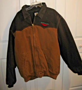 Carhartt Santa Fe Jacket Quilt Lined Mens 3XL Tall J14 214 Two Tone Brown BRN - Picture 1 of 6