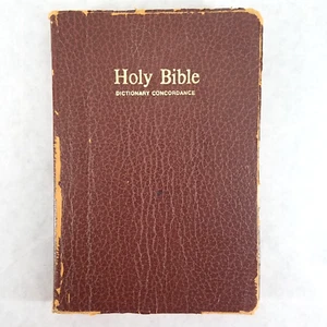 Holy Bible King James Version Red Letter Dictionary Concordance Nelson 162BR - Picture 1 of 10