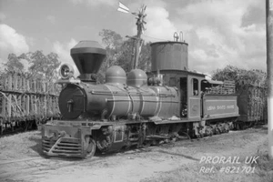 PHOTO Brazil Sugar Usina Santo Amaro 2-8-0 loco No. 221 Baixa Grande RJ - 821701 - Picture 1 of 1
