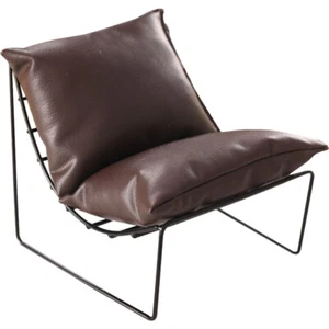 Sofá Silla Hierro Forjado Modelo Individual Oficina Casa Muñecas Muebles Moderno - Imagen 1 de 11