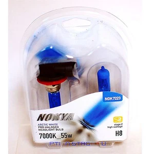 Nokya H8 Arctic White S2 Headlight Fog Light Halogen Light Bulb 1 Pair NOK7223 - Picture 1 of 1