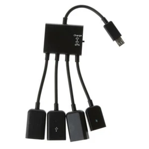   Dual Micro USB 2.0 Host Cavo adattatore Hub OTG per il telefono Android - Foto 1 di 8