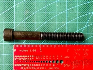 20pcs 5/16-18 x 2-1/2" Socket Head Cap Screw/Bolt, SAE Coarse, Black Oxide Steel - Picture 1 of 4