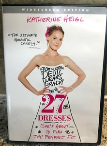 27 Dresses DVD / Katherine Heigl / WS / Ships  Same Day with Tracking - Picture 1 of 2