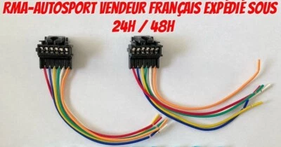 2 X Kit Réparation Faisceau Feu arriere Renault CLIO 2 SCENIC 2 MEGANE 2 PHASE 1 - Photo 1/4