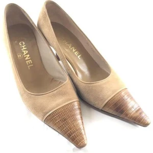 CHANEL Pumps Wildleder ♯35 - Bild 1 von 10