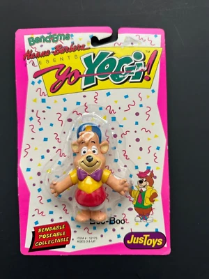 Yo Yogi! BOO-BOO Bend-ems Bendable Figure New Sealed Justoys MOC - Image 1 of 3