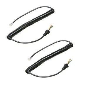 2X MH-48 MH-42 6-pinowy kabel mikrofonowy Przewód do radia Yaesu FT-7900R FT-2900R - Zdjęcie 1 z 4