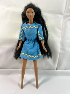 Vintage Disney Mattel Barbie Type Doll Pocahontas Doll 1966 - Picture 1 of 6