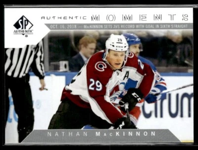 2018-19 SP Authentic Nathan MacKinnon #112 H11R2J - Image 1 of 2