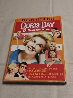 Doris Day DVD 6-Movie Vintage Art Series Film Collection Factory Sealed NEW - Image 1 of 4