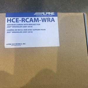 Alpine HCE-RCAM-WRA Spare Tire Rear View Camera System for 2007-2018 Wrangler JK - Picture 1 of 2